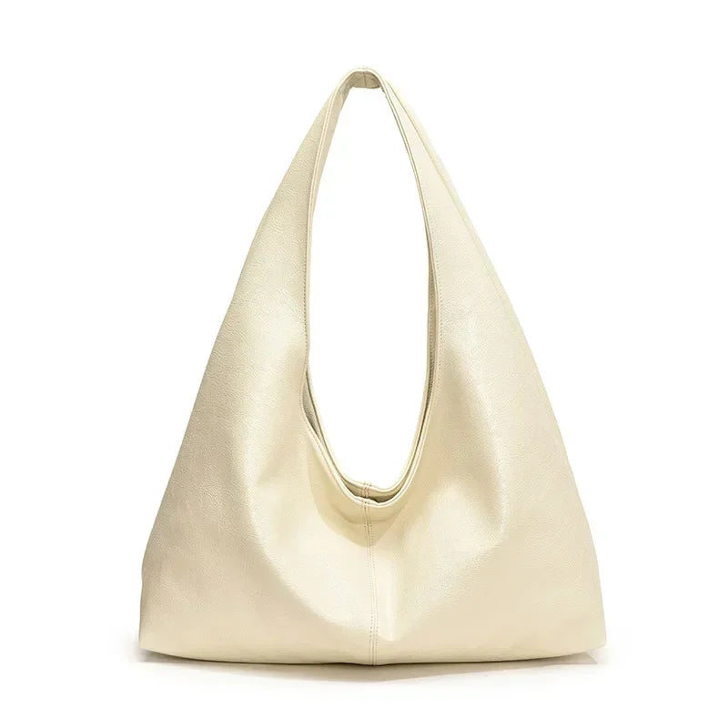 Bolsa Triangular De Couro