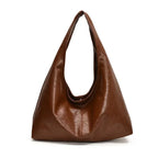 Bolsa Triangular De Couro