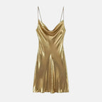 Vestido Elegante Metalizado Martinez