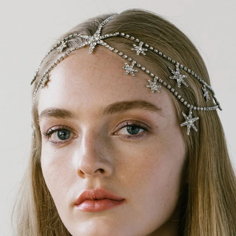 Headpiece Premium Elegante Stars