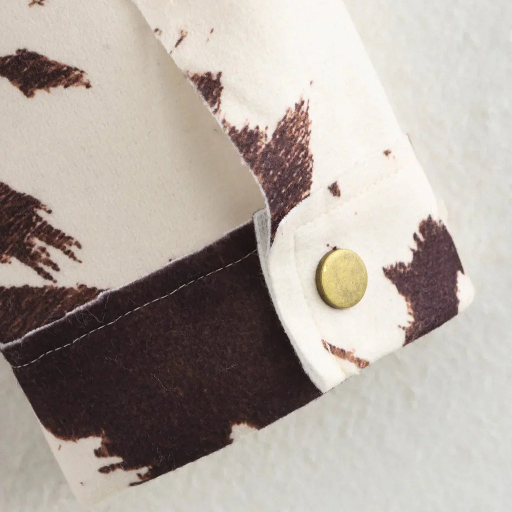 Jaqueta Elegante Cow Print