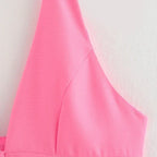 Blusa Elegante Rosa Folia