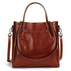 Bolsa Tote De Couro