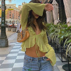Blusa Elegante Vintage Francesca