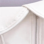Corset Elegante Couro Lisa