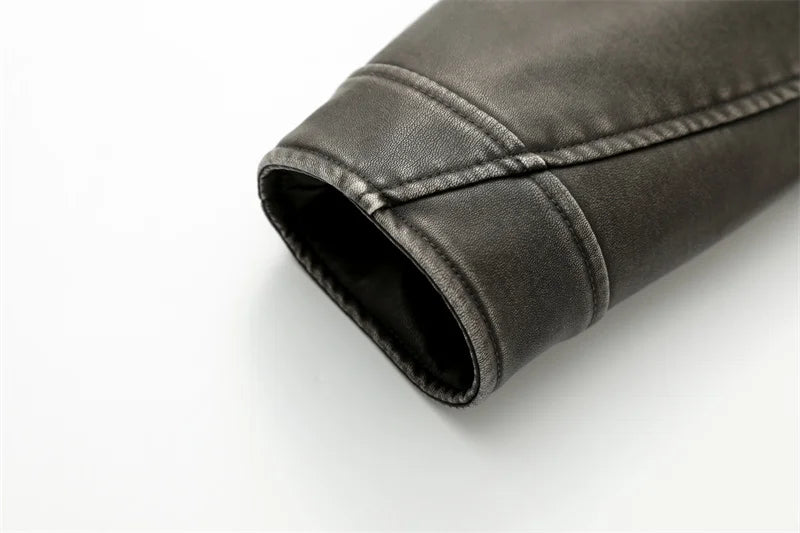 Jaqueta Elegante Couro Raze