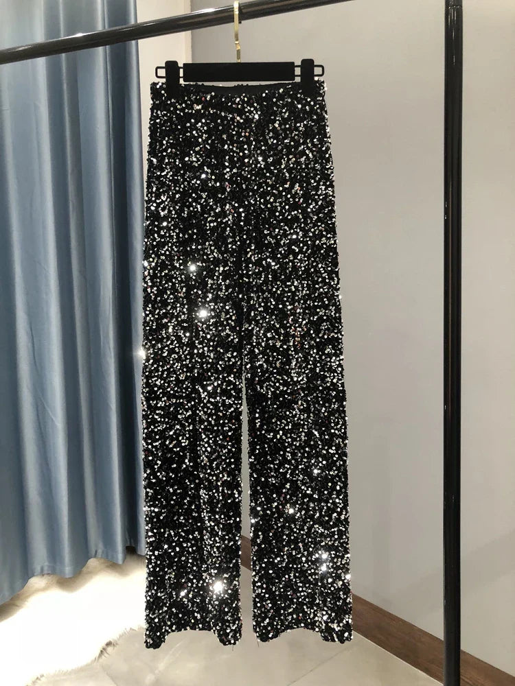 Calça Elegante Paetê Noemi