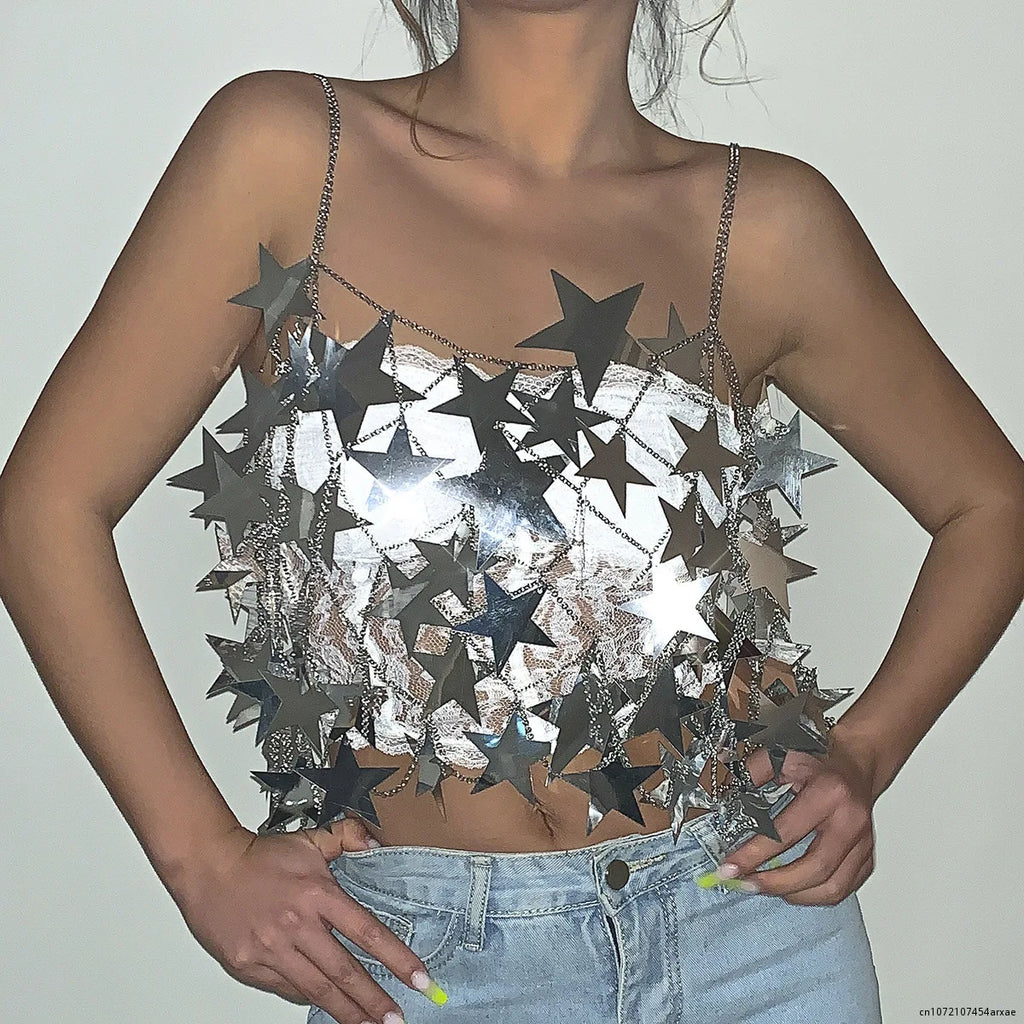 Body Chain Top Estrela