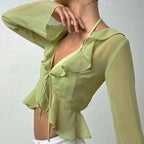 Blusa Elegante Vintage Francesca