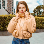 Jaqueta Elegante Puffer Cingapura