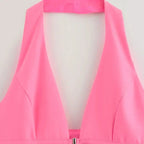 Blusa Elegante Rosa Folia