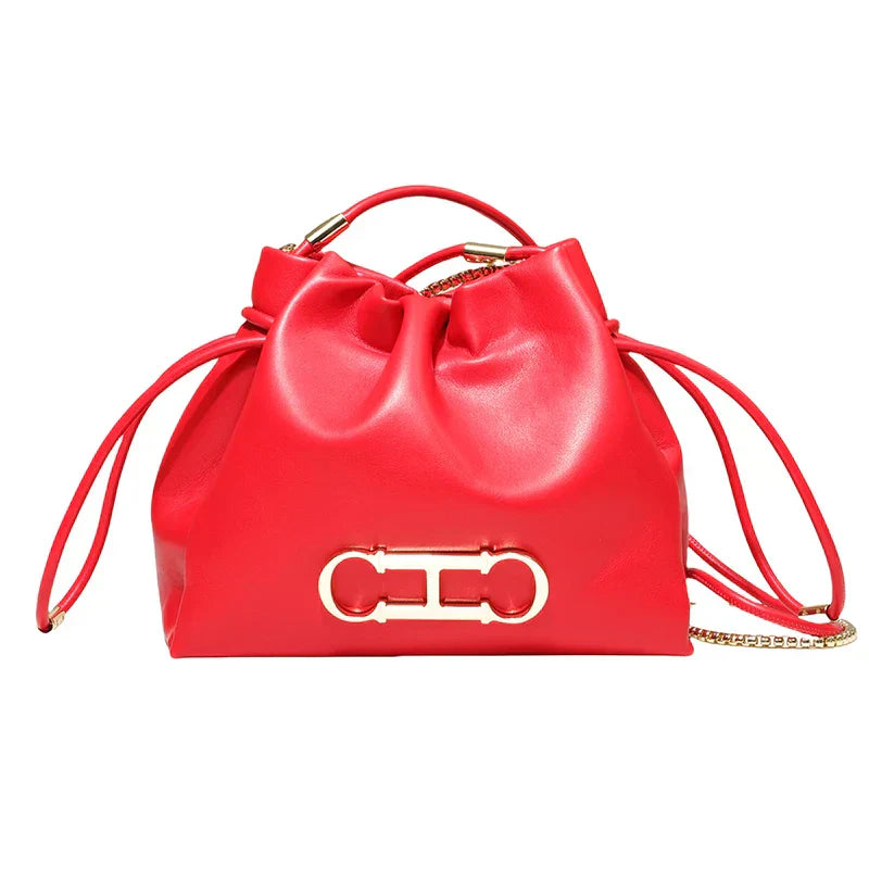 Bolsa Saco De Couro