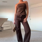 Conjunto Elegante Denim Bruna