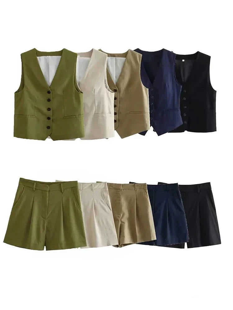Conjunto Elegante Alfaiataria Marianne