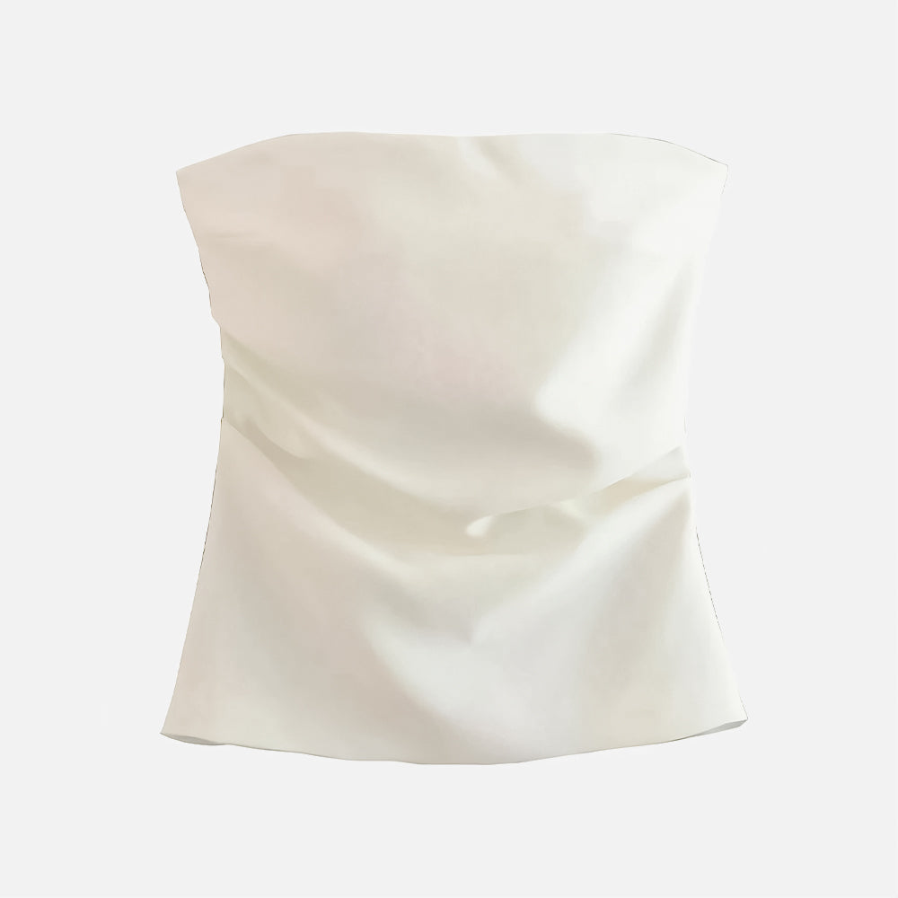 Blusa Elegante Tube Scarllet