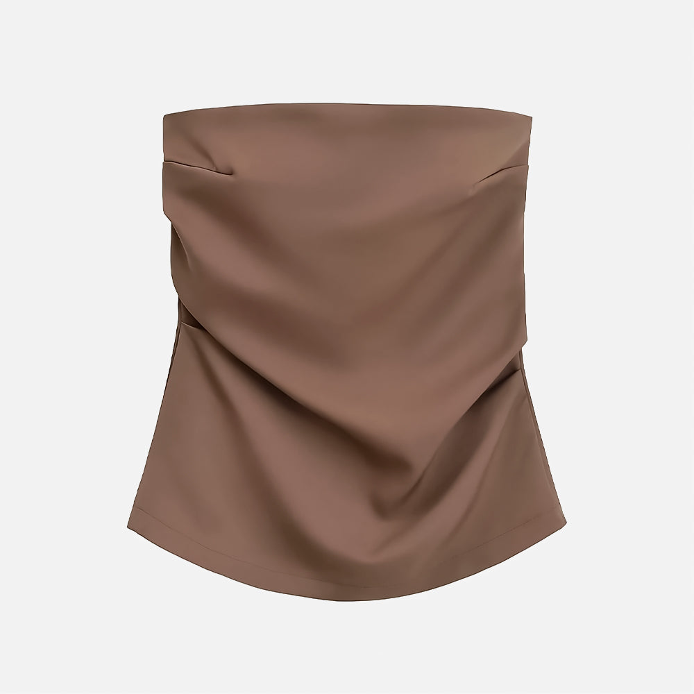 Blusa Elegante Tube Scarllet
