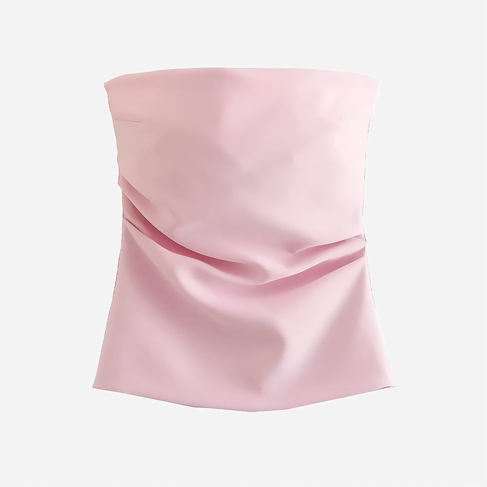 Blusa Elegante Tube Scarllet