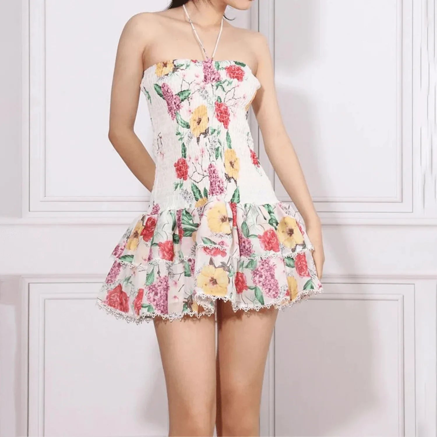Vestido Premium Elegante Botanic