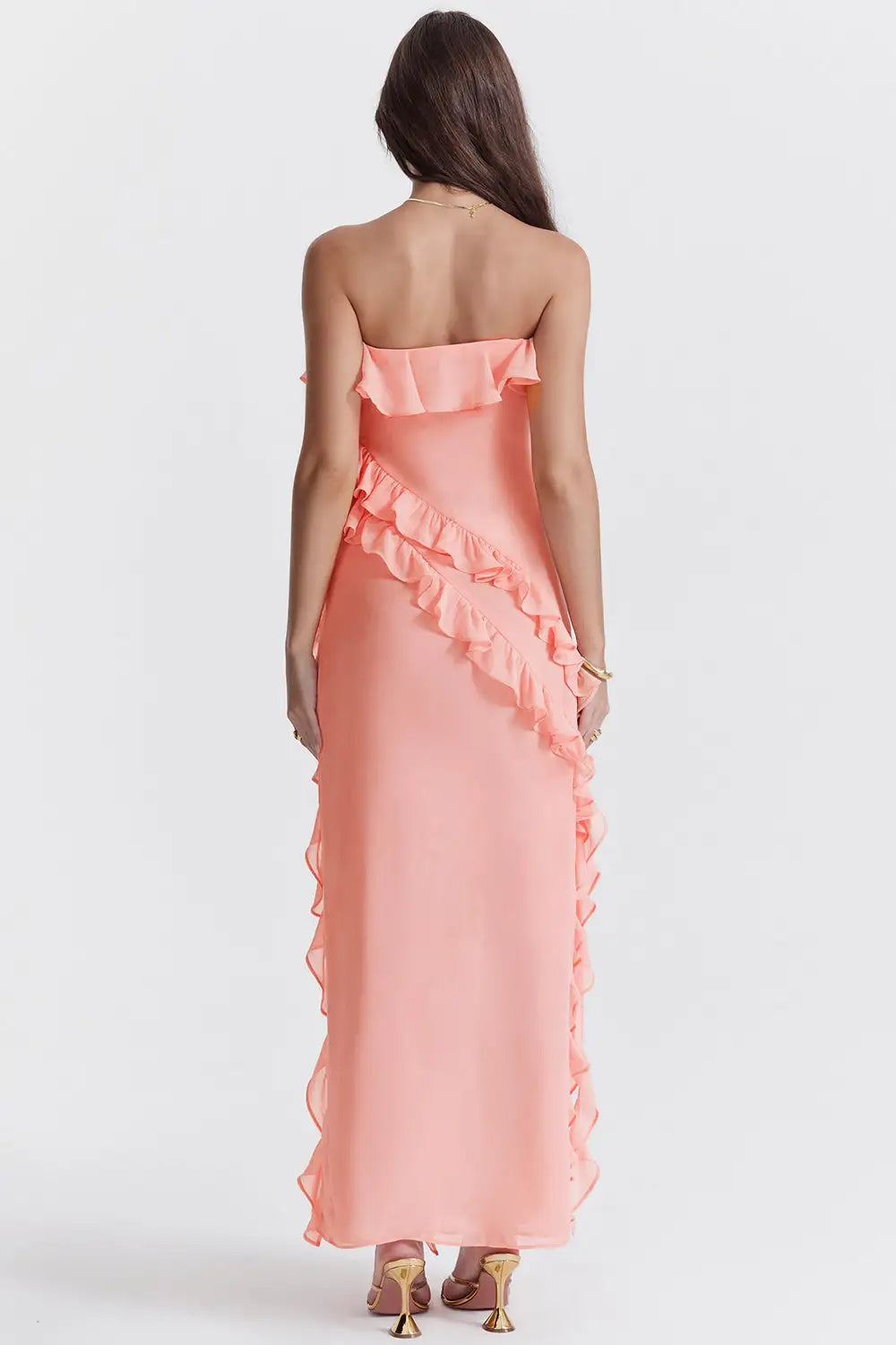 Vestido Longo Alcas Isabela