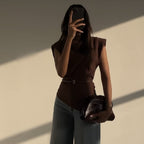 Blusa Elegante Assimétrica Ayla