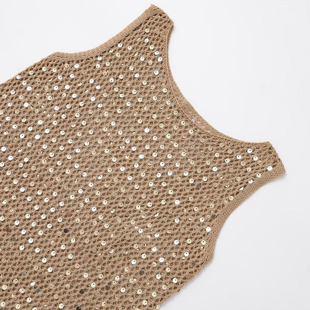 Blusa Elegante Paetê Beatriz