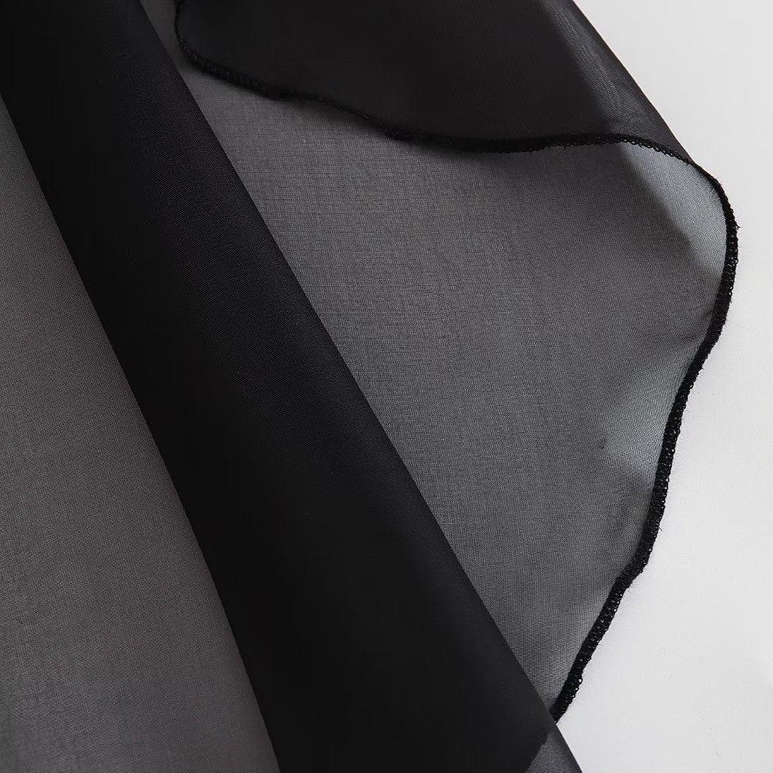 Blusa Elegante Capa Assimétrica