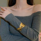 Bracelete Premium Elegante Assimétrico