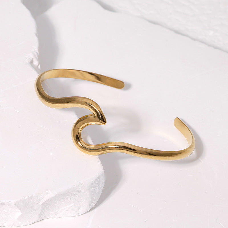 Bracelete Elegante Onda Tif
