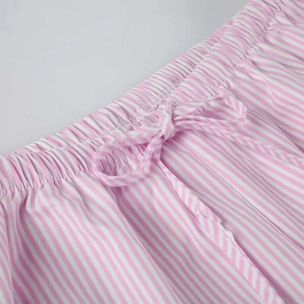 Calça Elegante Listrada Alexandra
