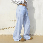Calça Elegante Listrada Alexandra
