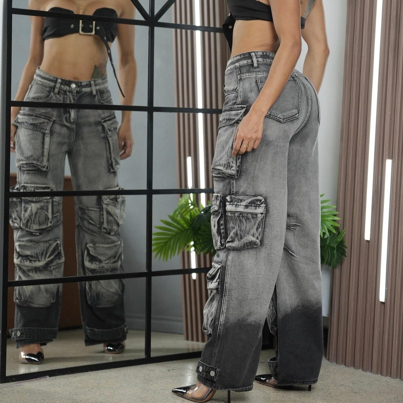 Calça Elegante Cargo Athena