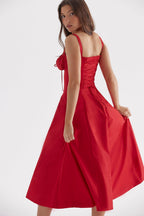 Vestido Midi Floral Lais