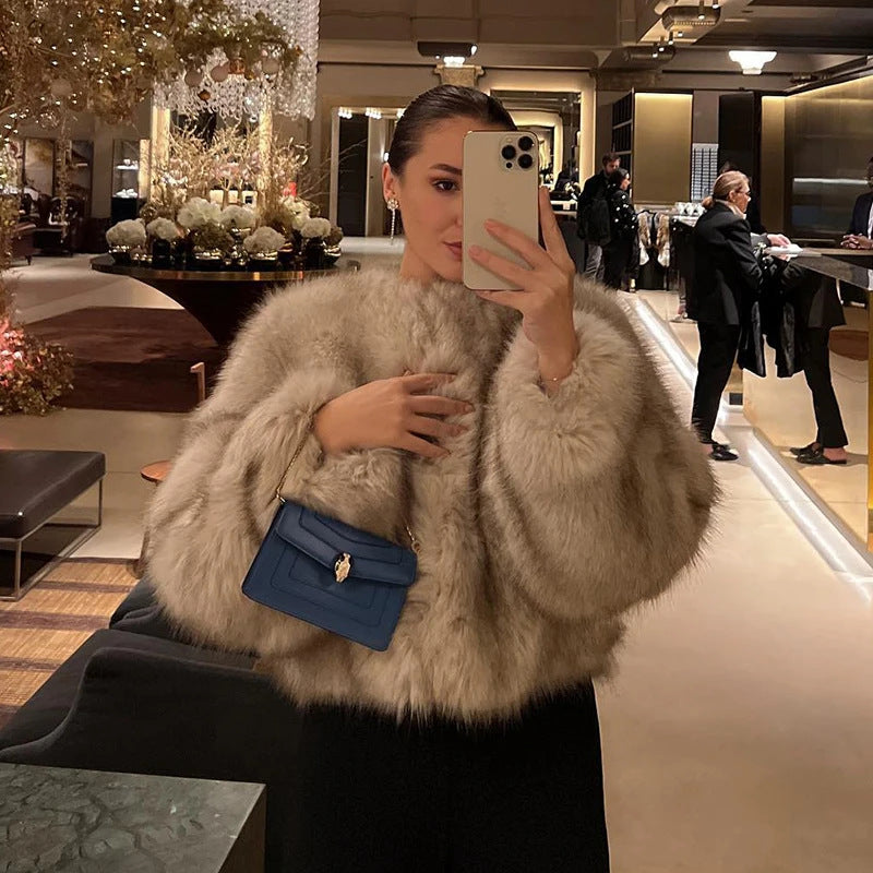Casaco Elegante Pele Blair