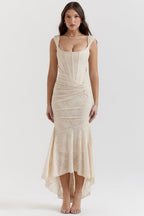 Vestido Longo Alcas Maite
