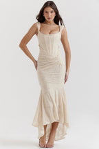 Vestido Longo Alcas Maite