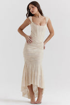 Vestido Longo Alcas Maite