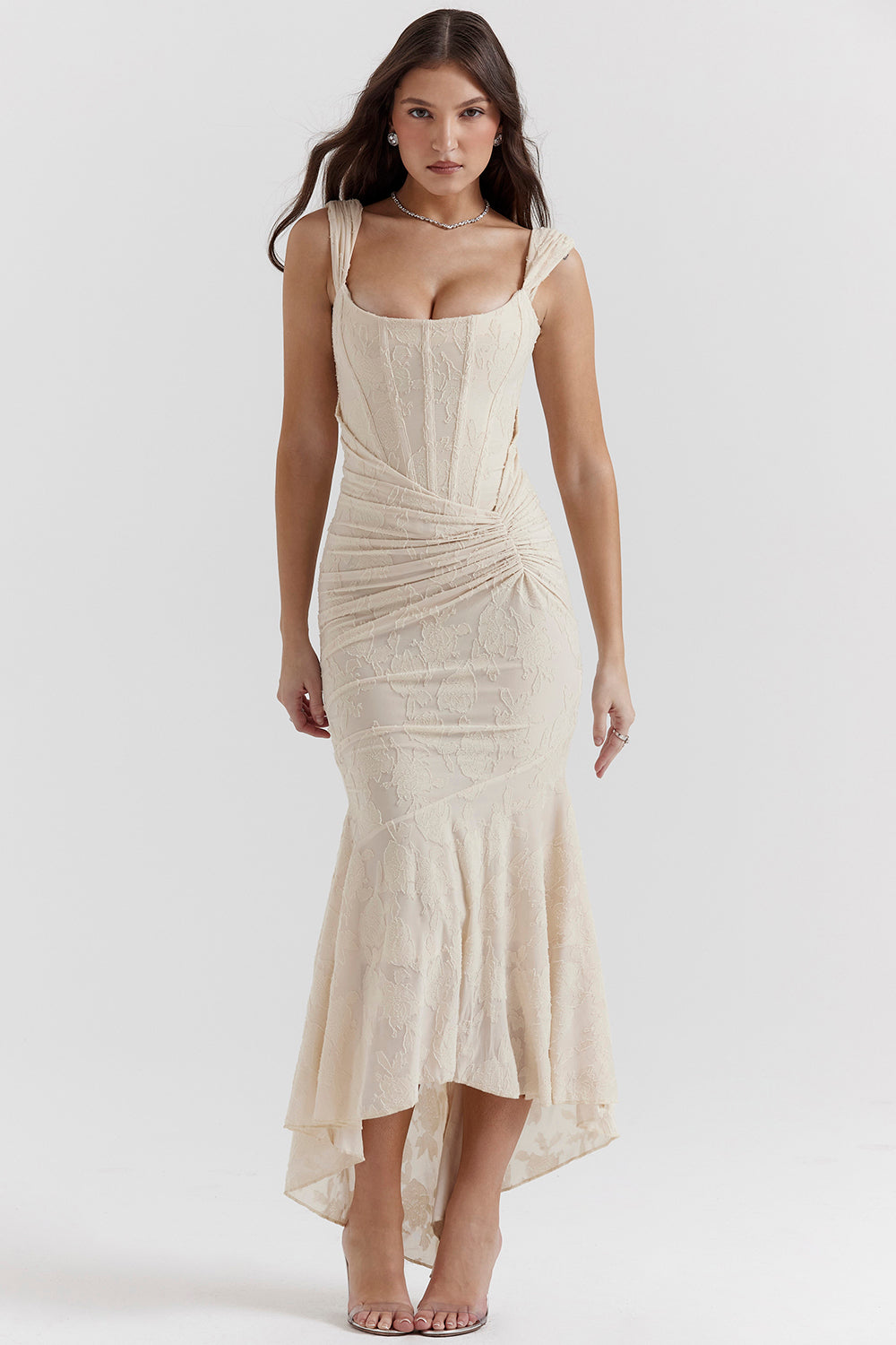 Vestido Longo Alcas Maite