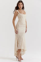 Vestido Longo Alcas Maite