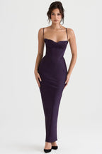 Vestido Longo Cetim Iris