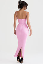 Vestido Longo Cetim Iris