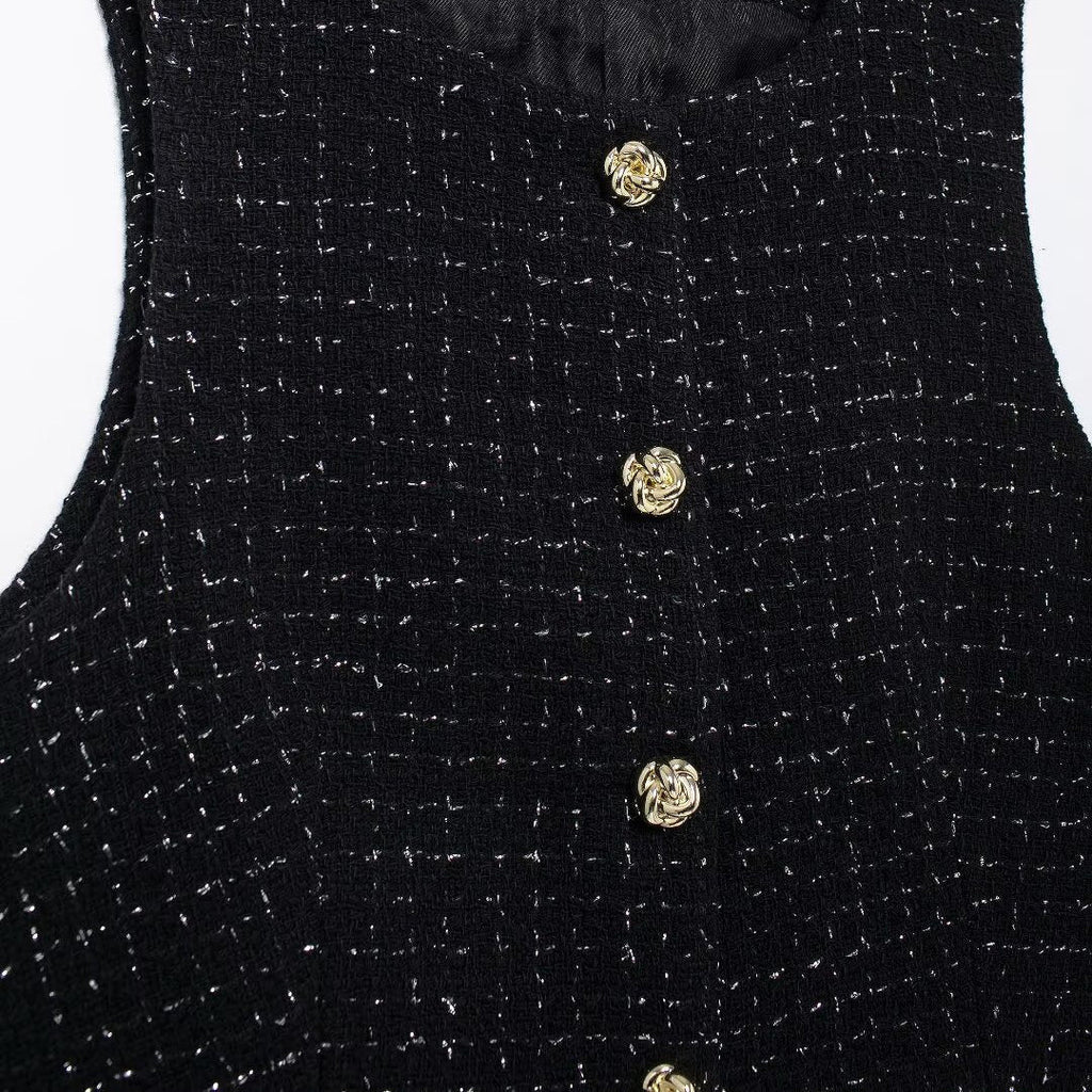 Conjunto Elegante Tweed Karine