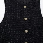 Conjunto Elegante Tweed Karine