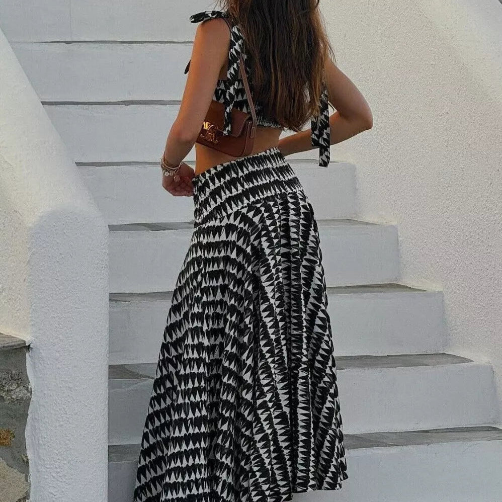 Conjunto Preto E Branco