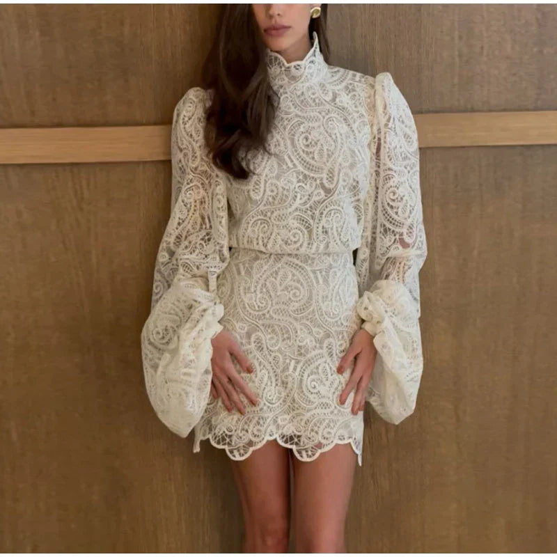 Conjunto Elegante Renda Mykonos