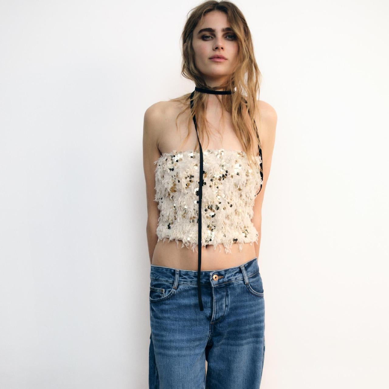 Corset Elegante Plumas Layla
