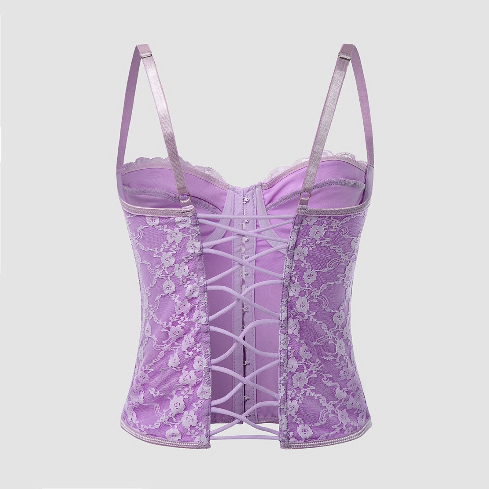 Corset Elegante Renda Jade