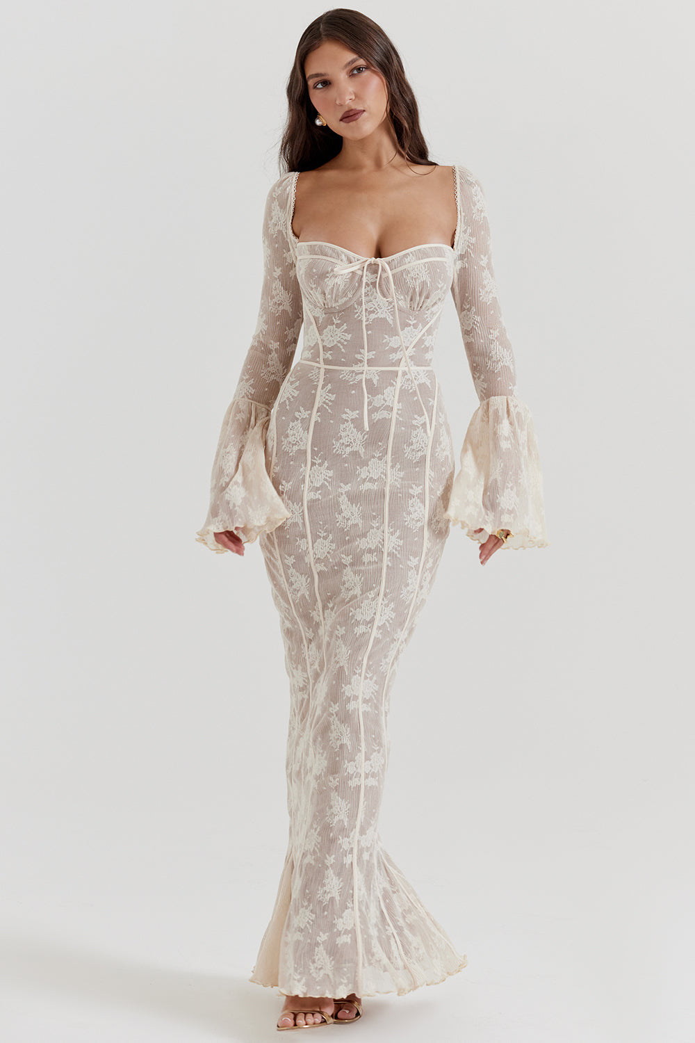 Vestido Longo Lace Nicole