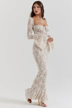 Vestido Longo Lace Nicole