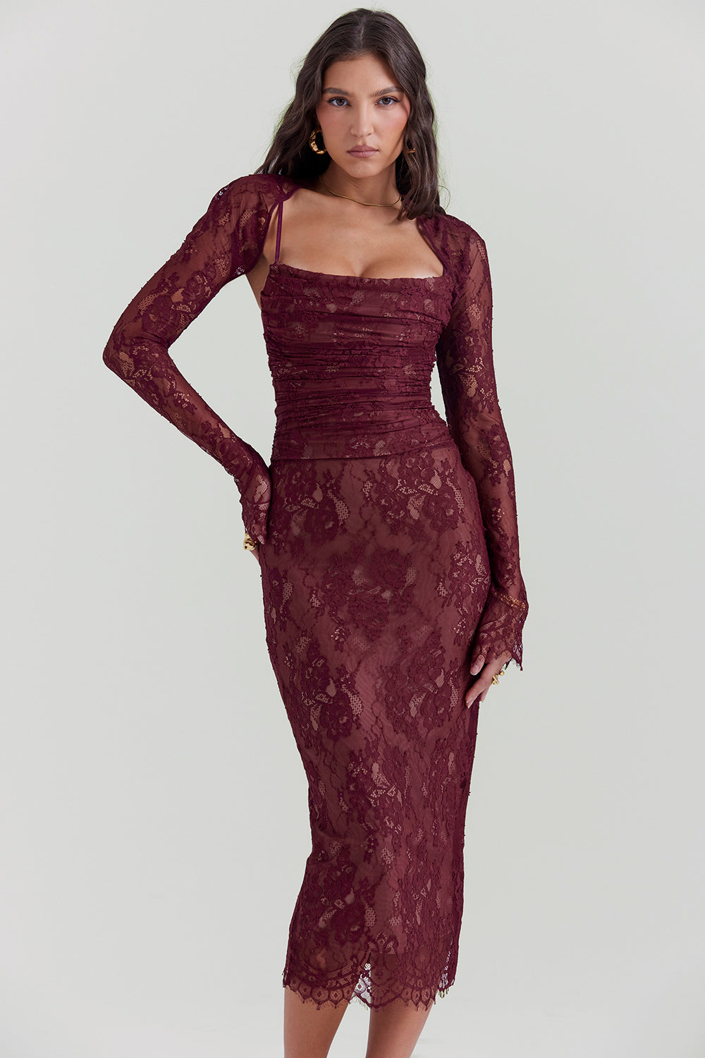 Vestido Médio Corset Patricia