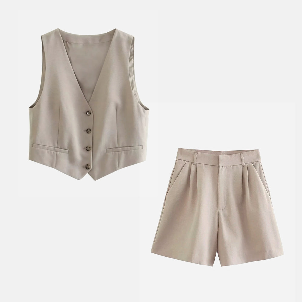 Conjunto Elegante Alfaiataria Marianne